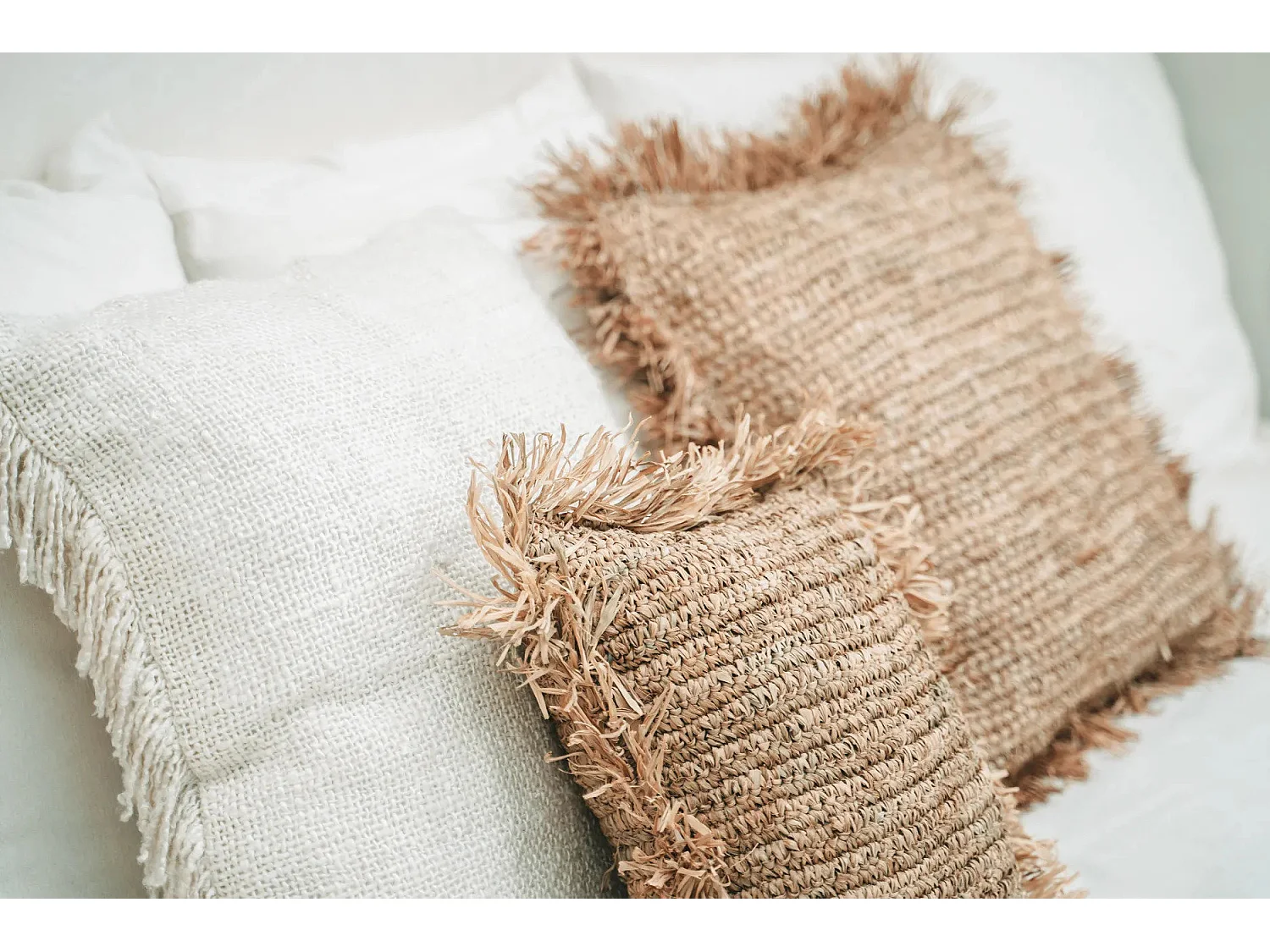 La Housse De Coussin Oh My Gee - Crème - 60x60