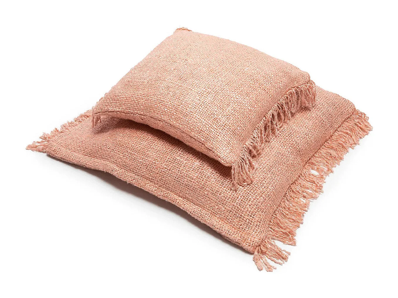 La Housse De Coussin Oh My Gee - Rose Saumon - 60x60