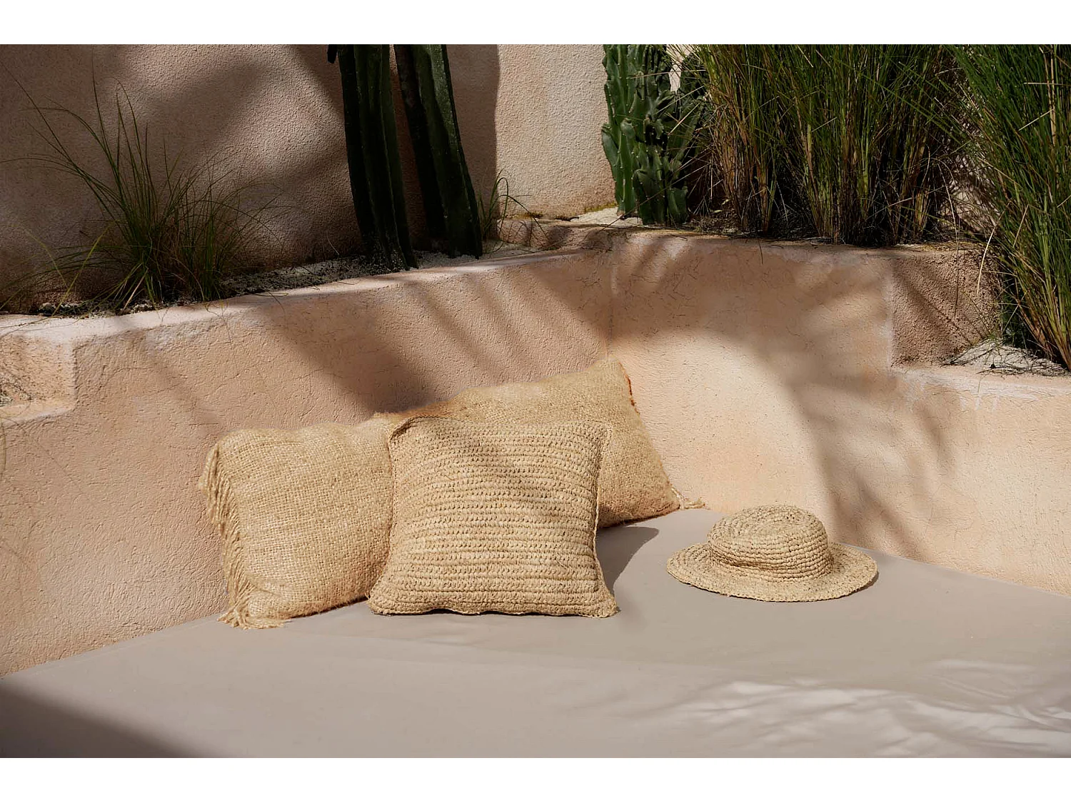 La Housse De Coussin Oh My Gee - Beige - 35x100