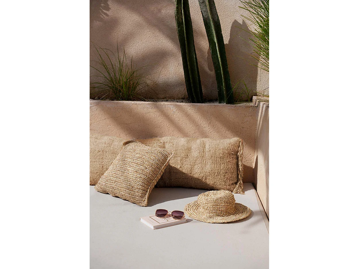 Der Oh My Gee Kissenbezug - Beige - 35x100