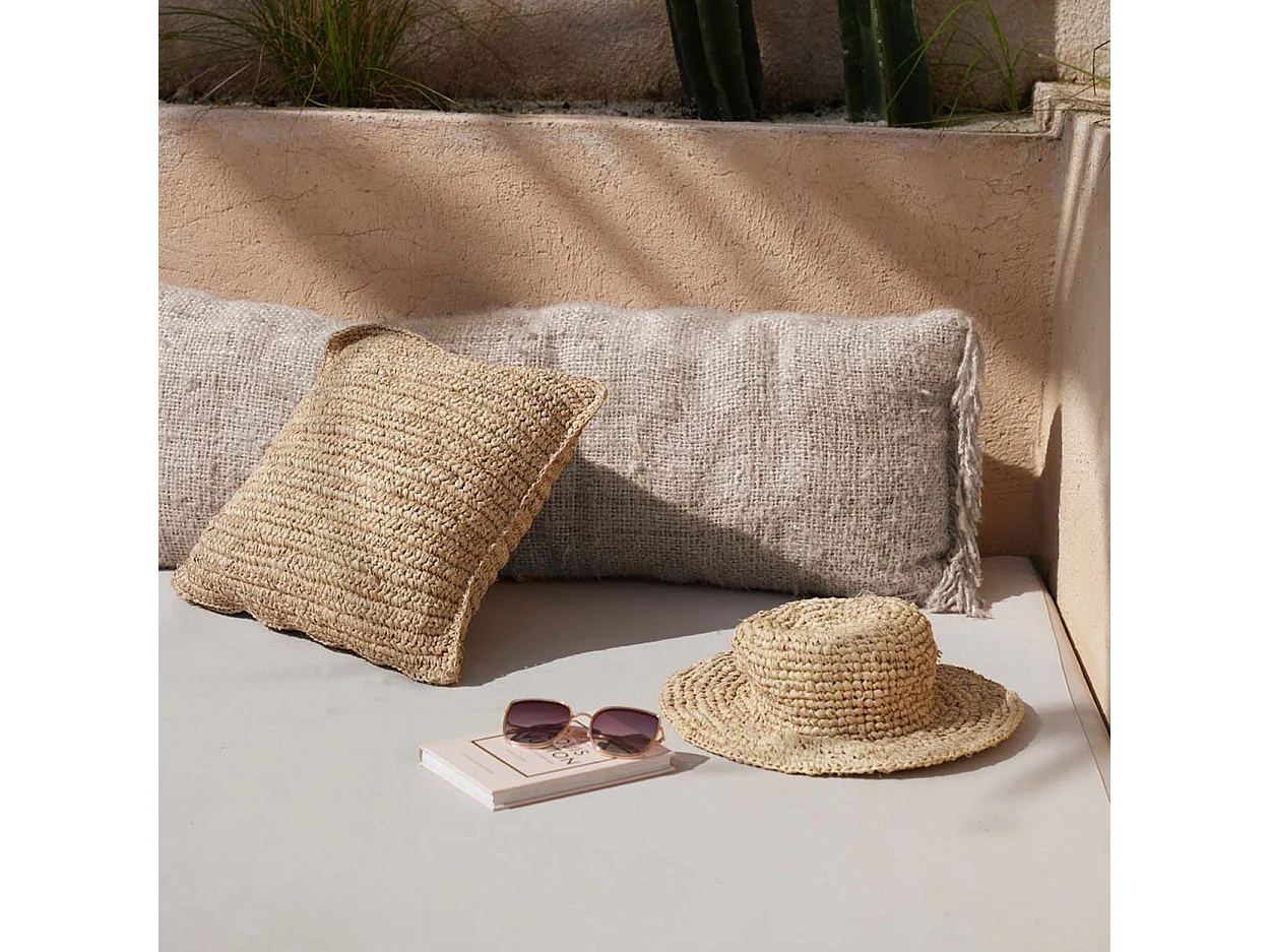 The Oh My Gee Cushion Cover - Beige - 35x100