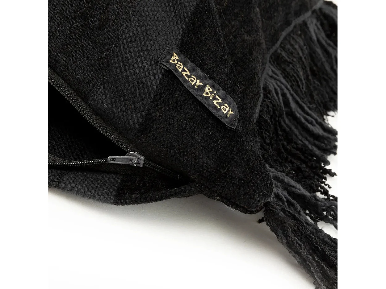 La Housse De Coussin Oh My Gee - Velours Noir - 30x50