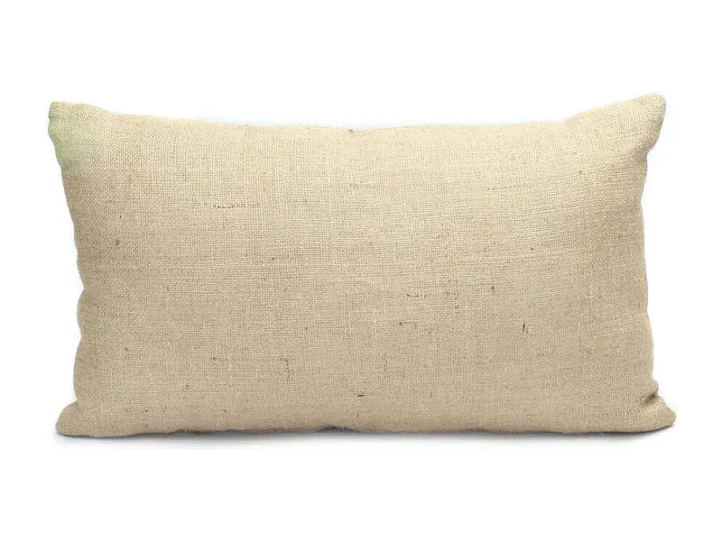 La Funda De Cojín Jute - Natural - 30x60