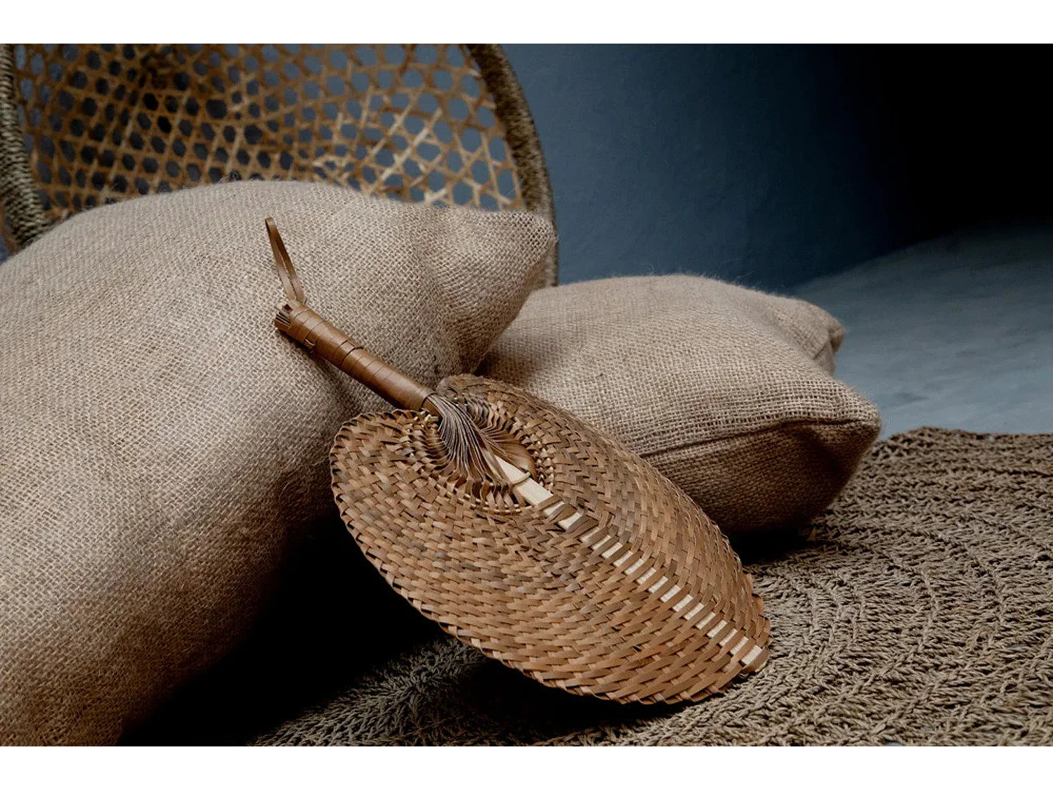 La Funda De Cojín Jute - Natural - 30x60