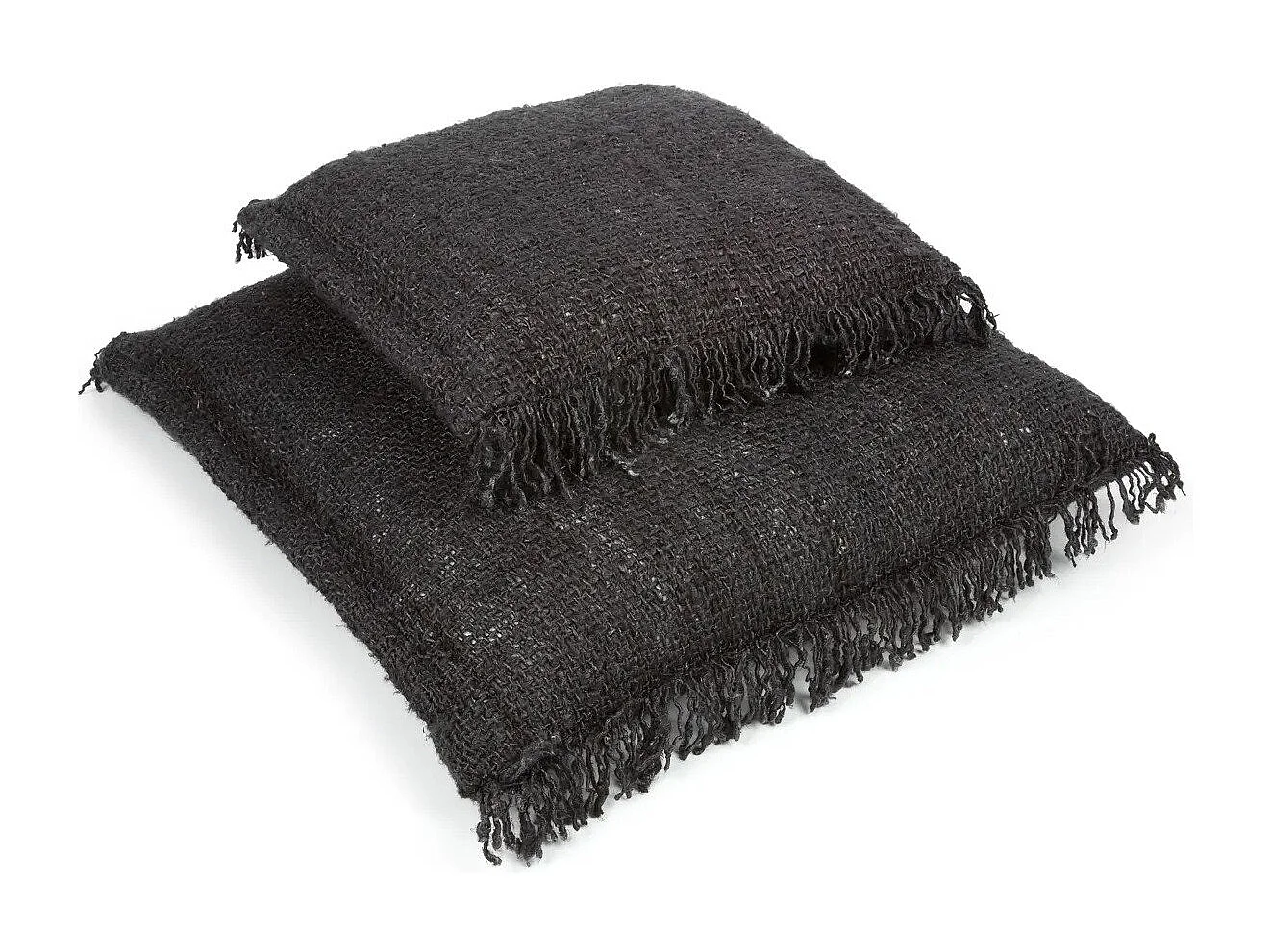 La Housse De Coussin Oh My Gee - Noir Marine - 40x40