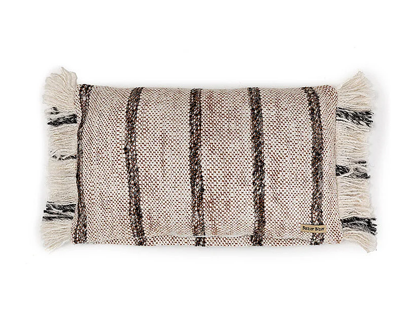 La Housse De Coussin Oh My Gee - Blanc Bohème - 30x50