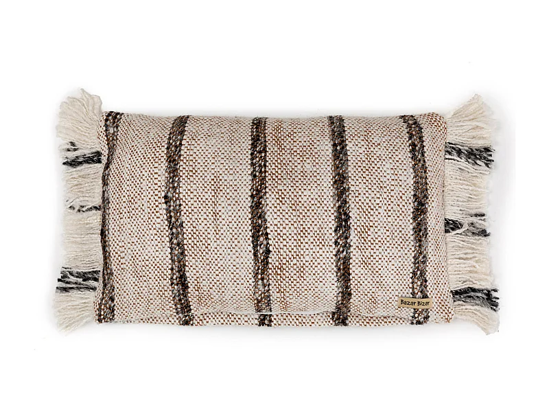 De Oh My Gee Kussenhoes - Bohemian Wit - 30x50