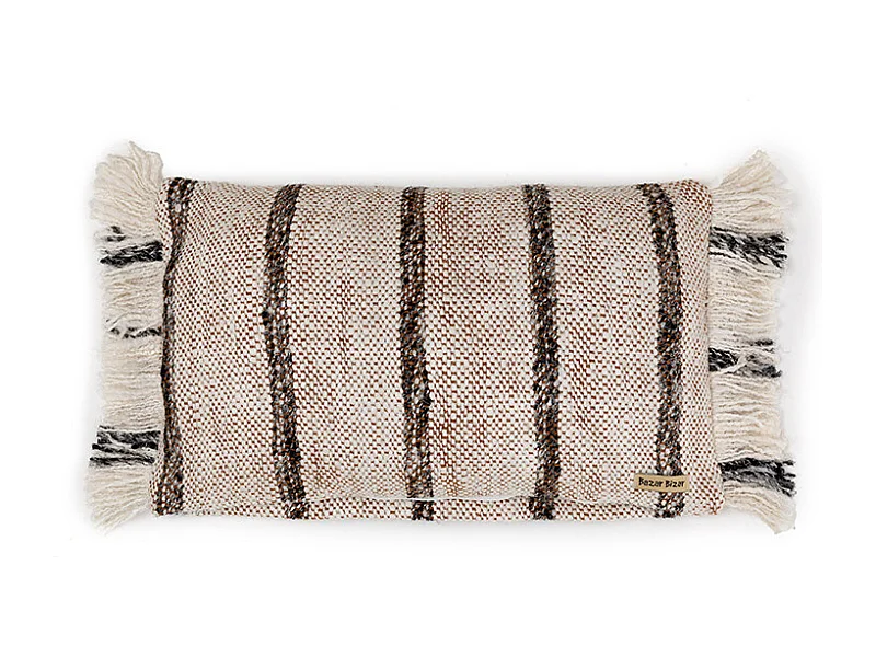 Der Oh My Gee Kissenbezug - Bohemian Weiß - 30x50