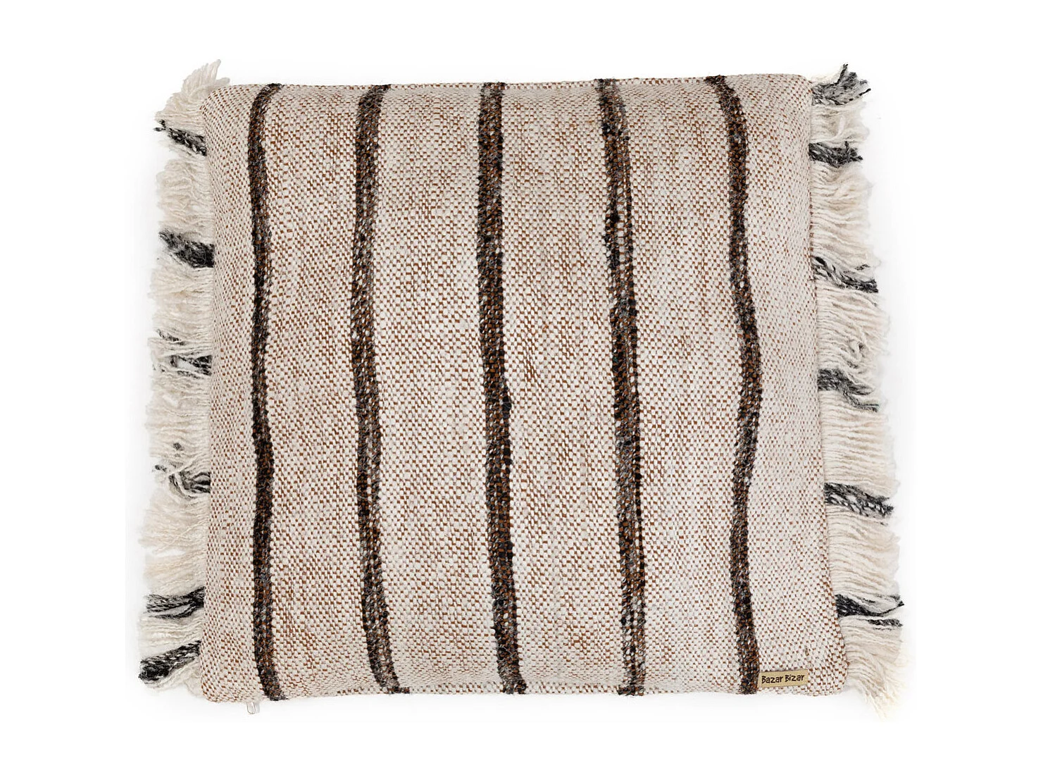 La Housse De Coussin Oh My Gee - Blanc Bohème - 60x60