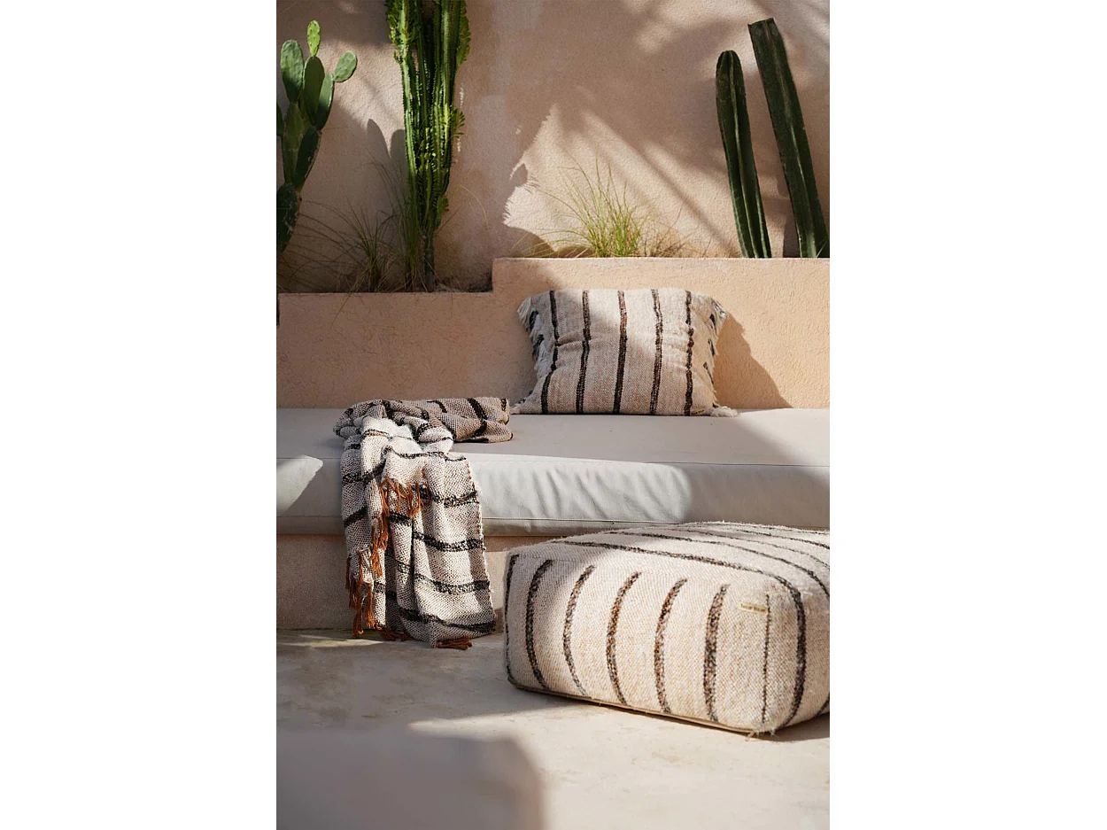 La Housse De Coussin Oh My Gee - Blanc Bohème - 60x60