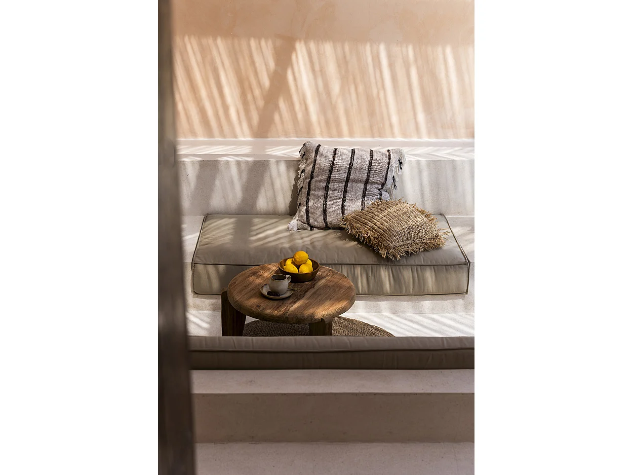 La Housse De Coussin Oh My Gee - Blanc Bohème - 60x60