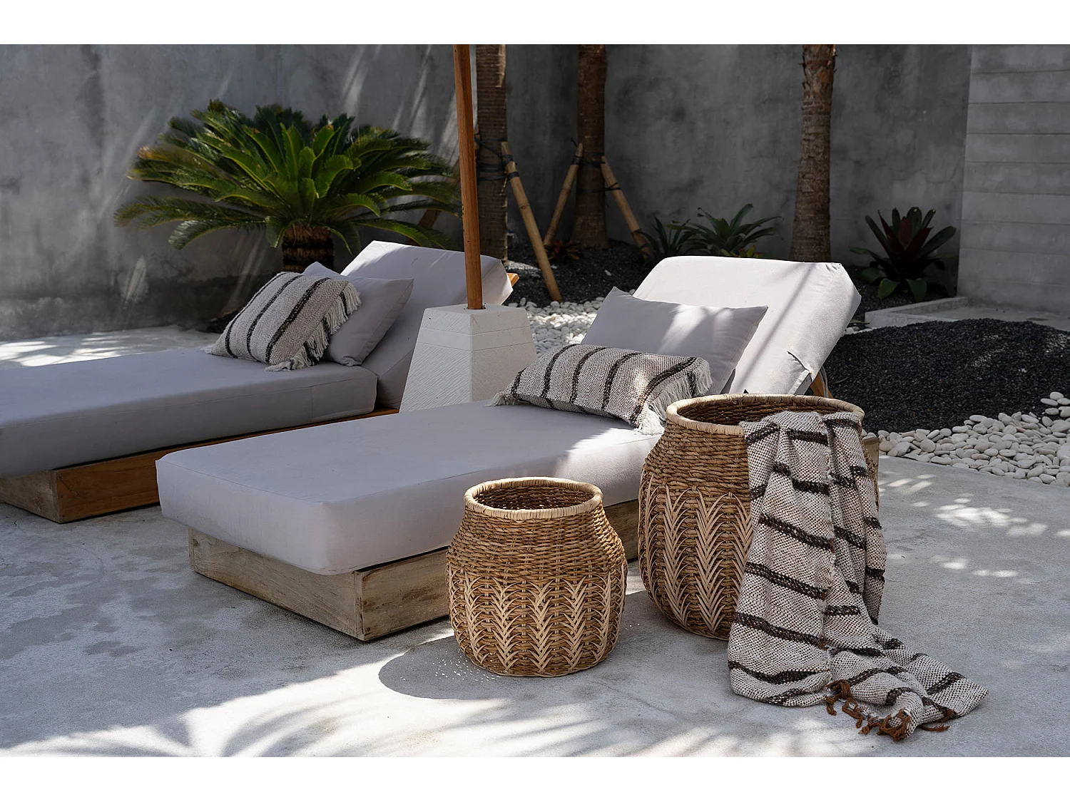 La Housse De Coussin Oh My Gee - Blanc Bohème - 40x40