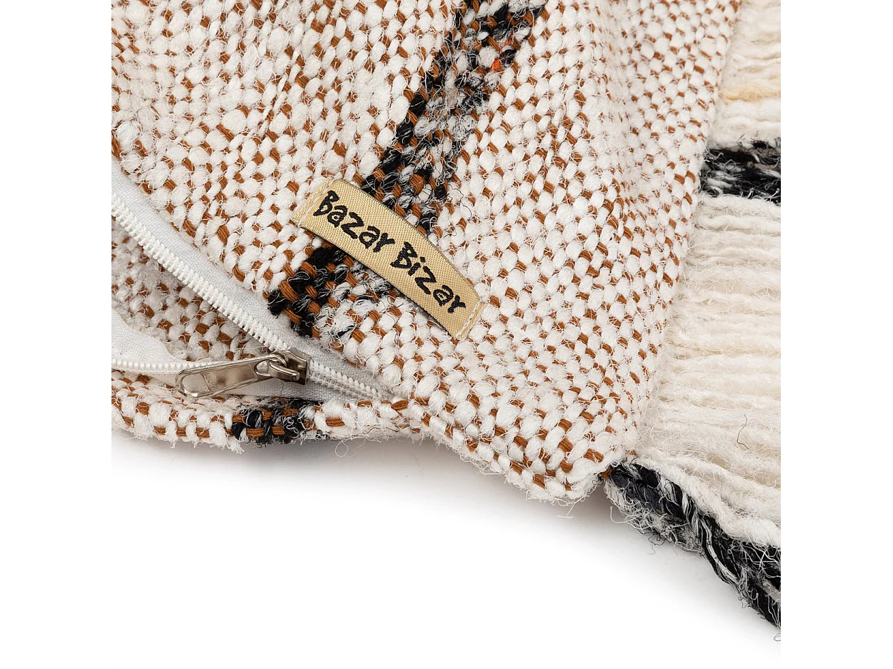 La Housse De Coussin Oh My Gee - Blanc Bohème - 40x40