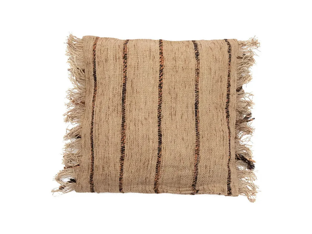 La Housse De Coussin Oh My Gee - Noir Beige - 40x40