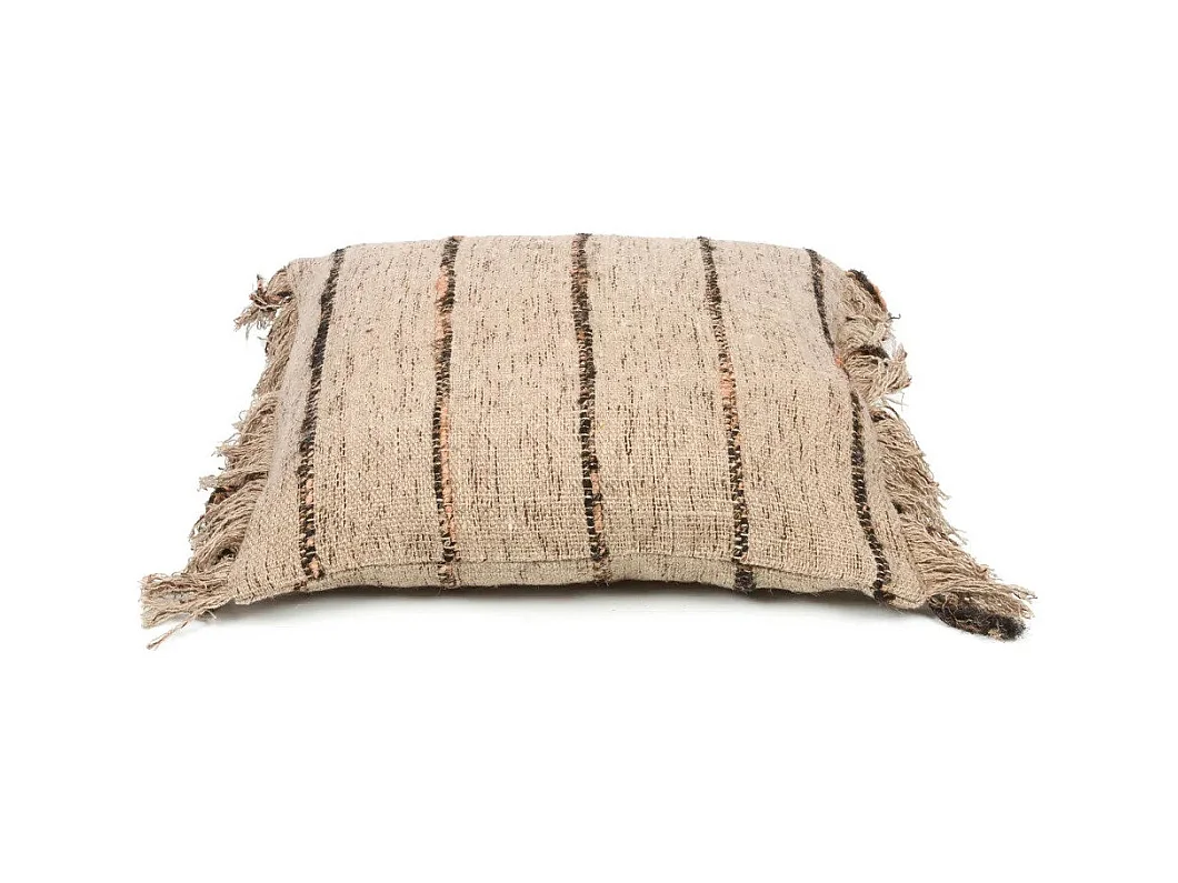 La Housse De Coussin Oh My Gee - Noir Beige - 40x40