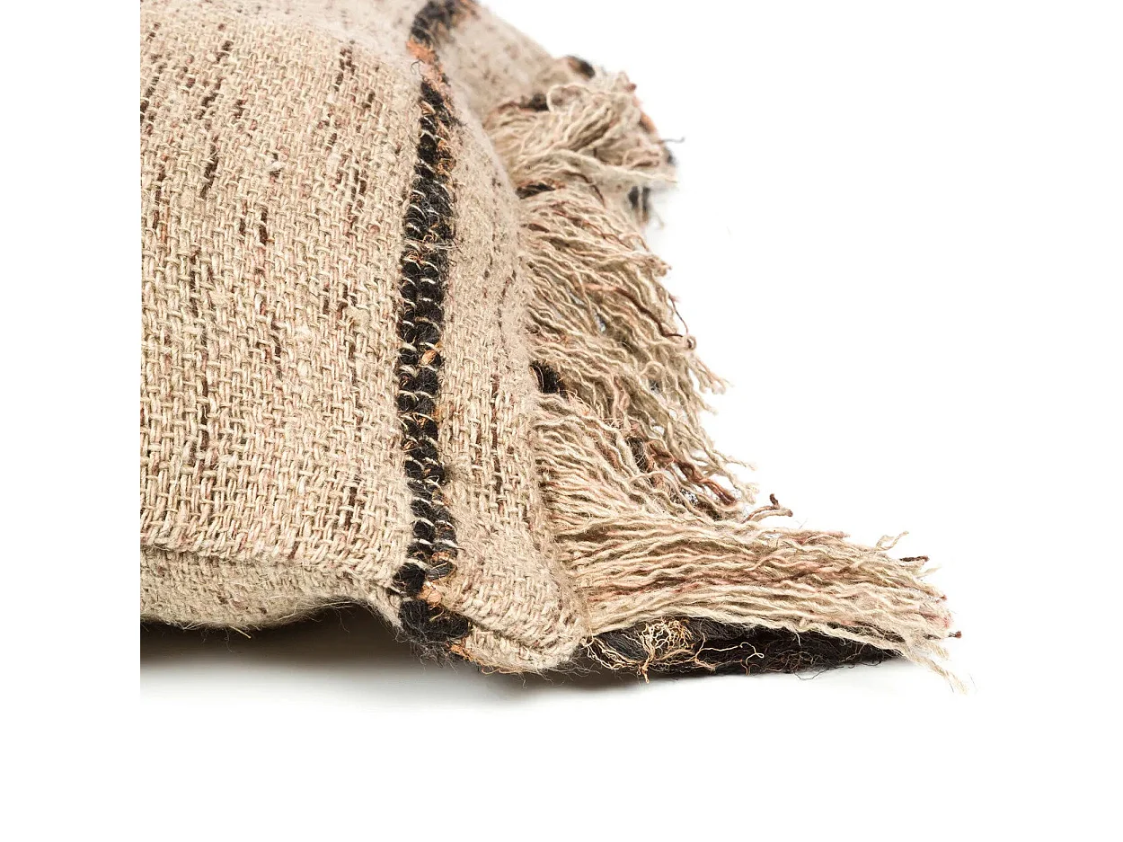 La Housse De Coussin Oh My Gee - Beige Noir - 40x40