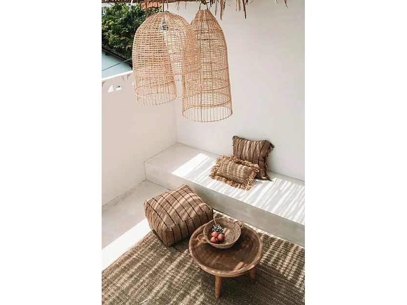 La Housse De Coussin Oh My Gee - Beige Noir - 40x40