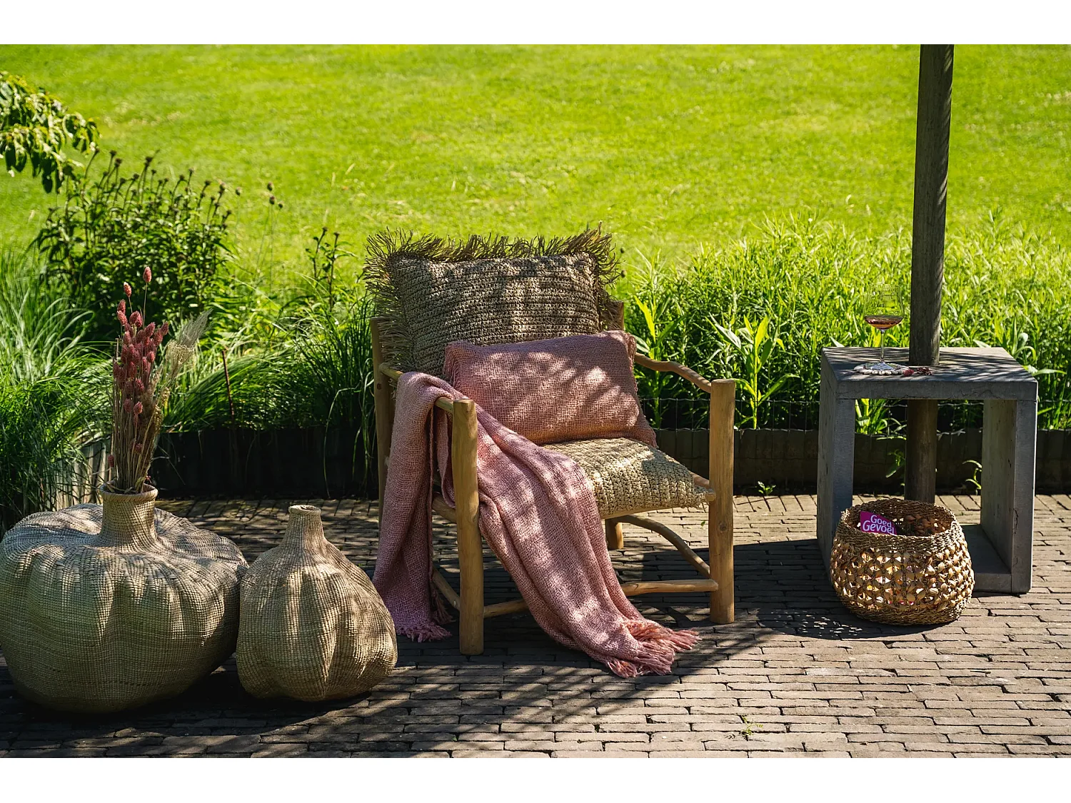 La Housse De Coussin Oh My Gee - Rose Saumon - 30x50