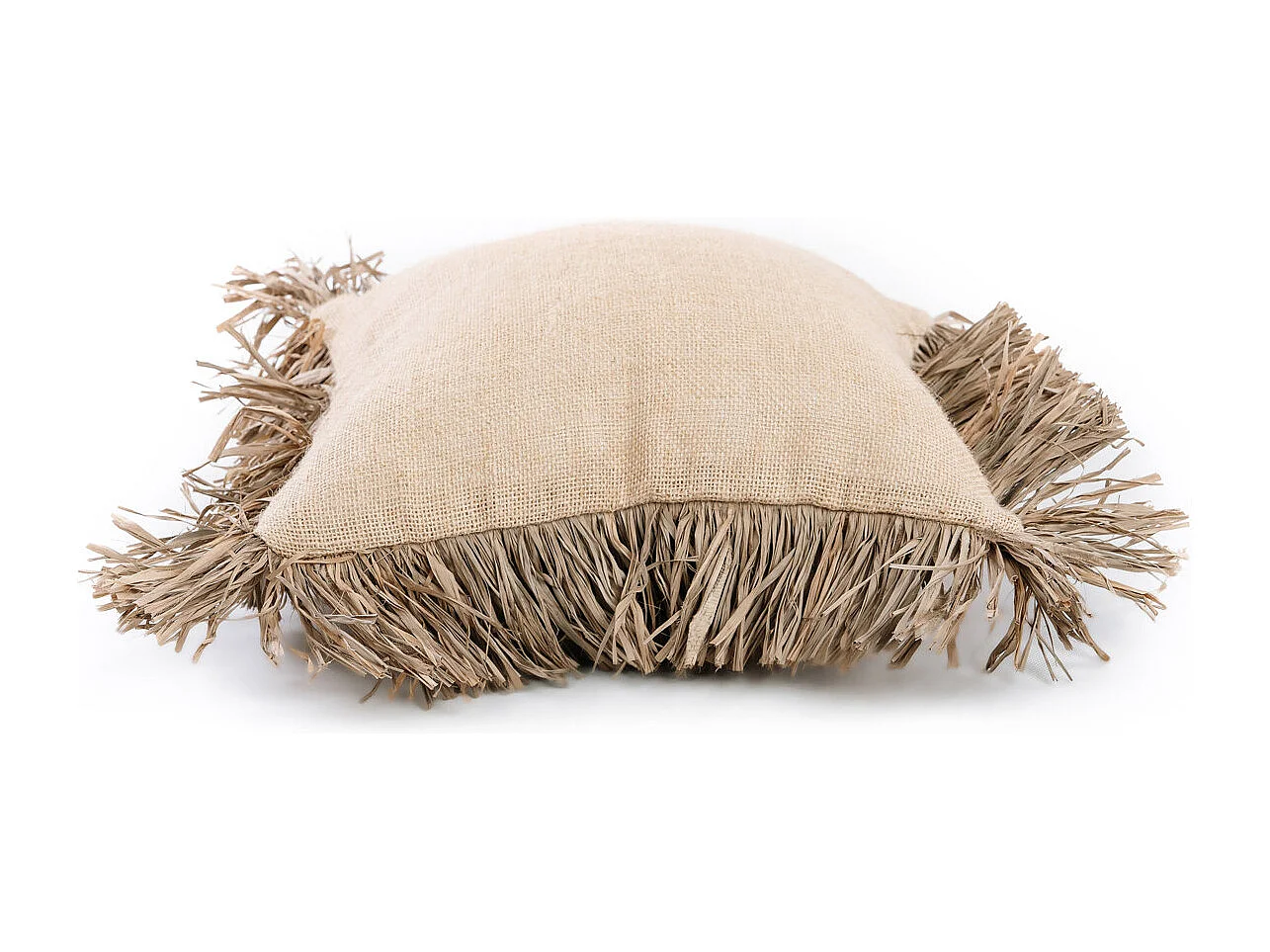 Housse De Coussin Jute Bonita - Naturel - 40x40