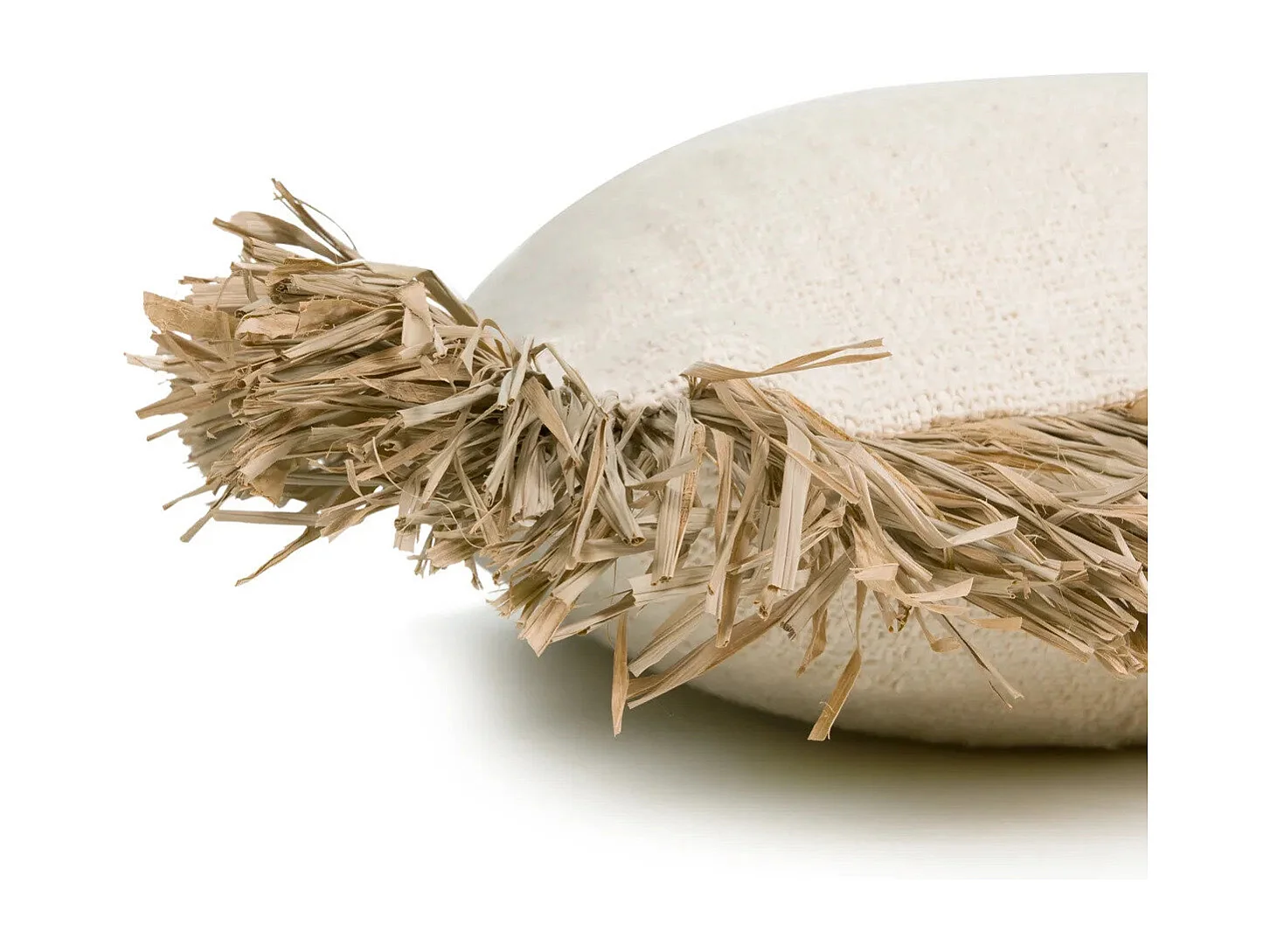 La Housse De Coussin Saint Tropez - Blanc Naturel - 60x60