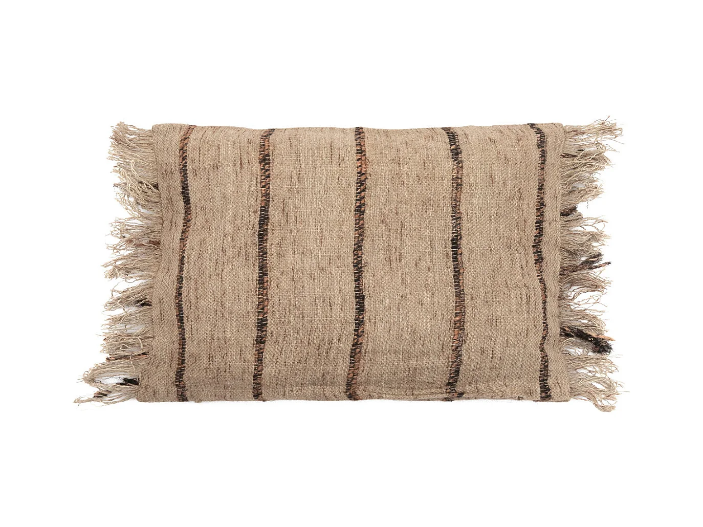 La Housse De Coussin Oh My Gee - Beige Noir - 30x50
