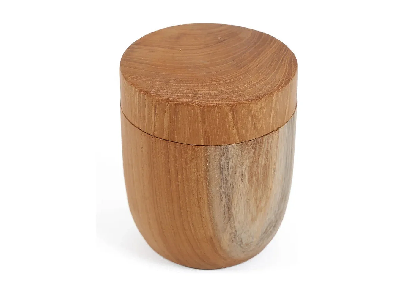 De Teak Root Pot Laag - M