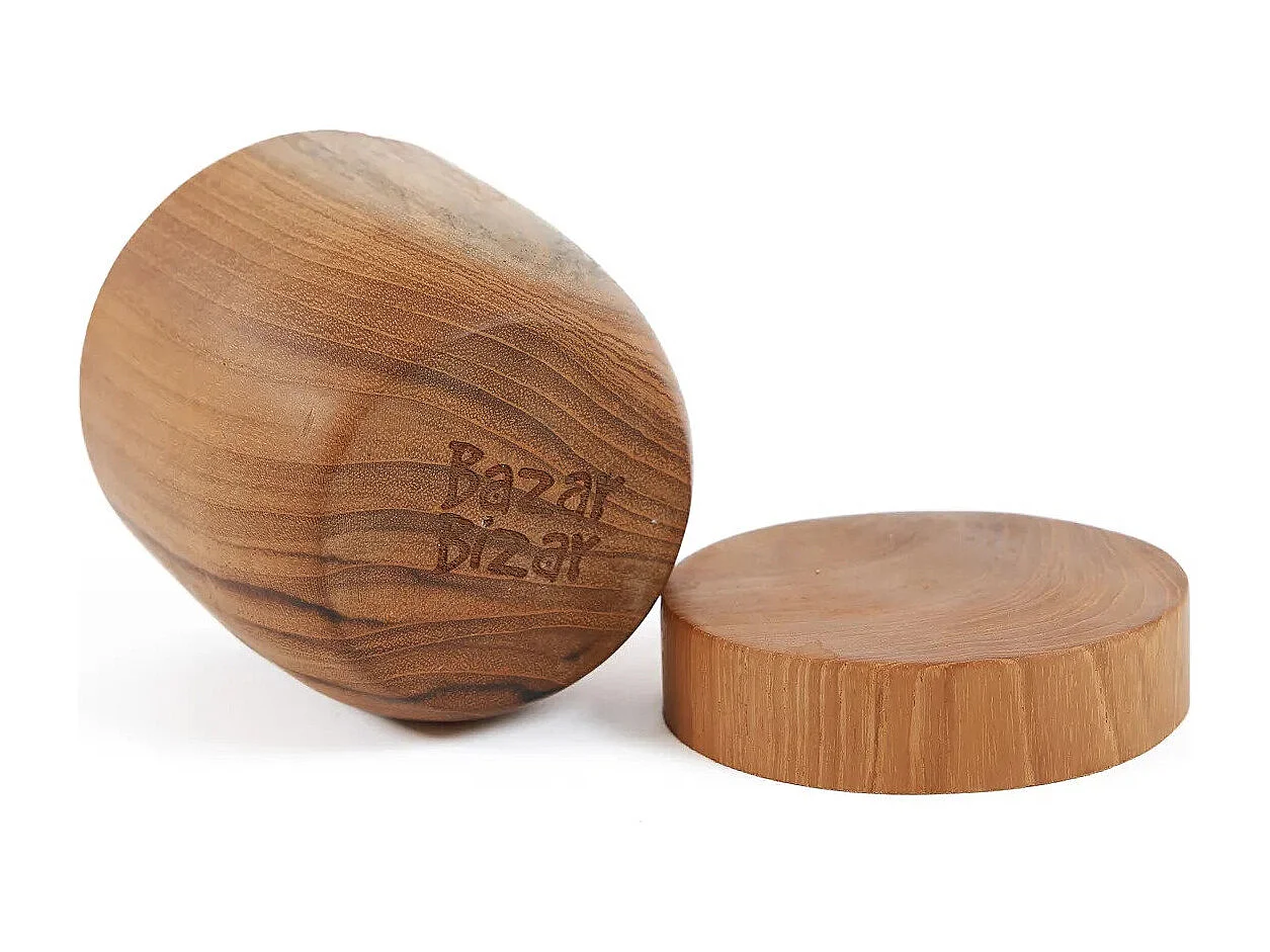 De Teak Root Pot Laag - M