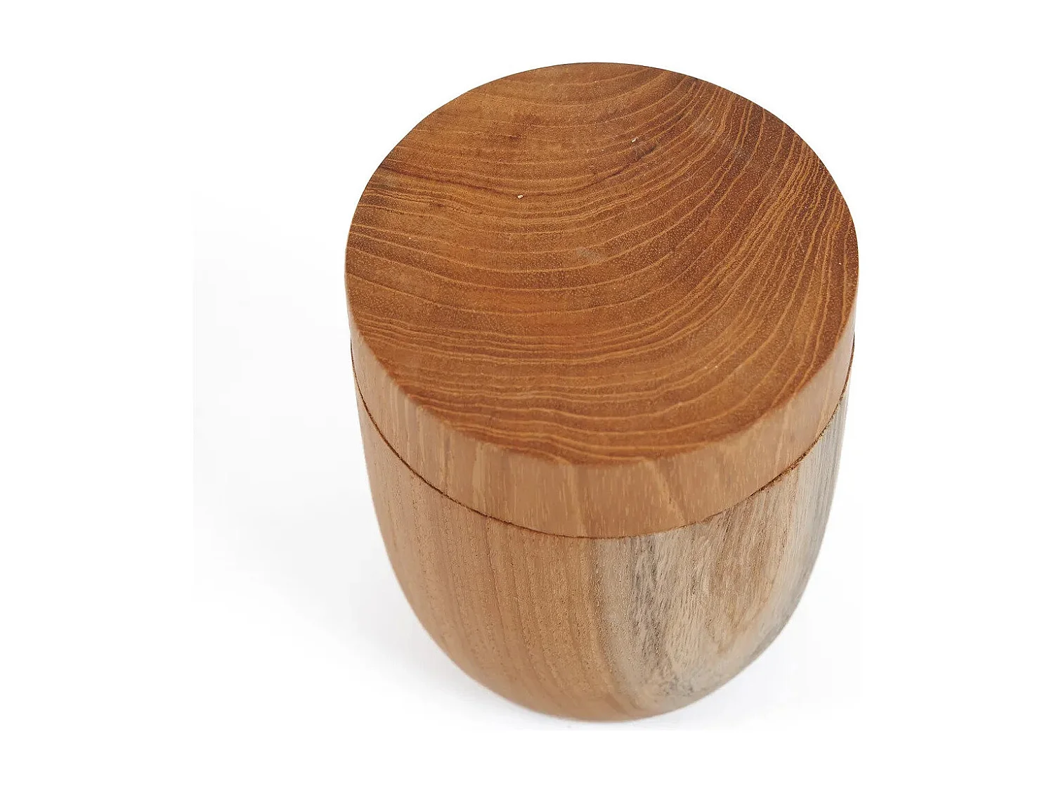 De Teak Root Pot Laag - M
