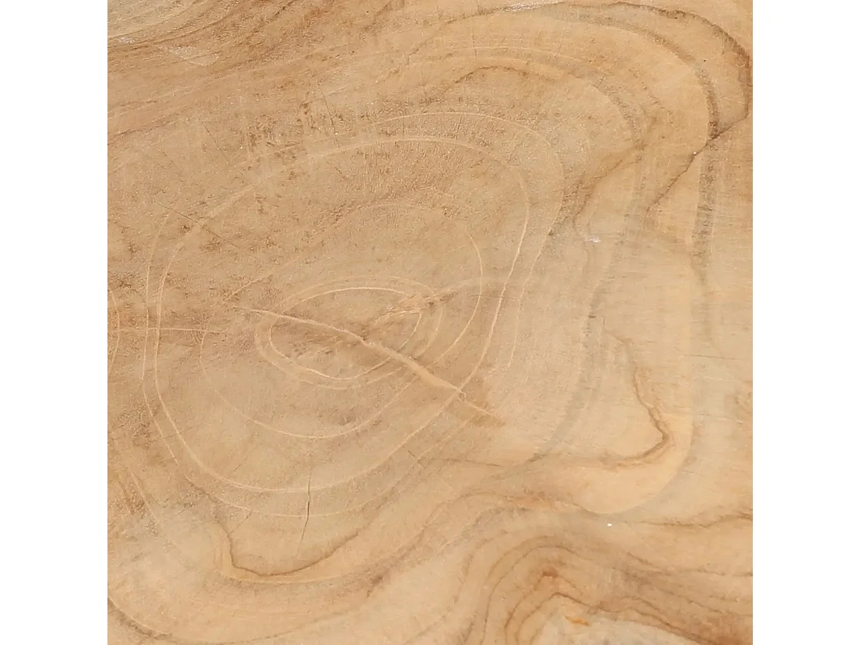 De Organic Bijzettafel - Naturel Wit