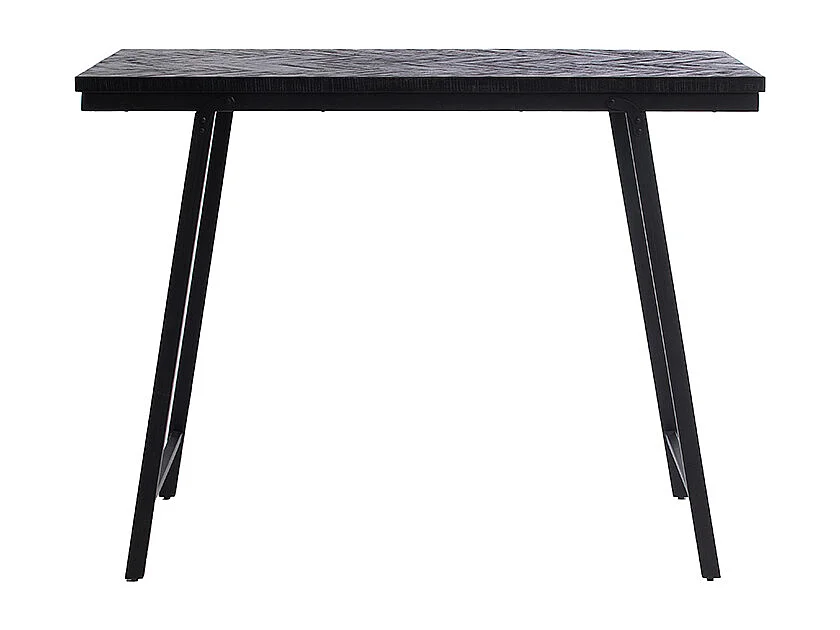 Il Tavolo Alto a Spina di Pesce - Nero - 140