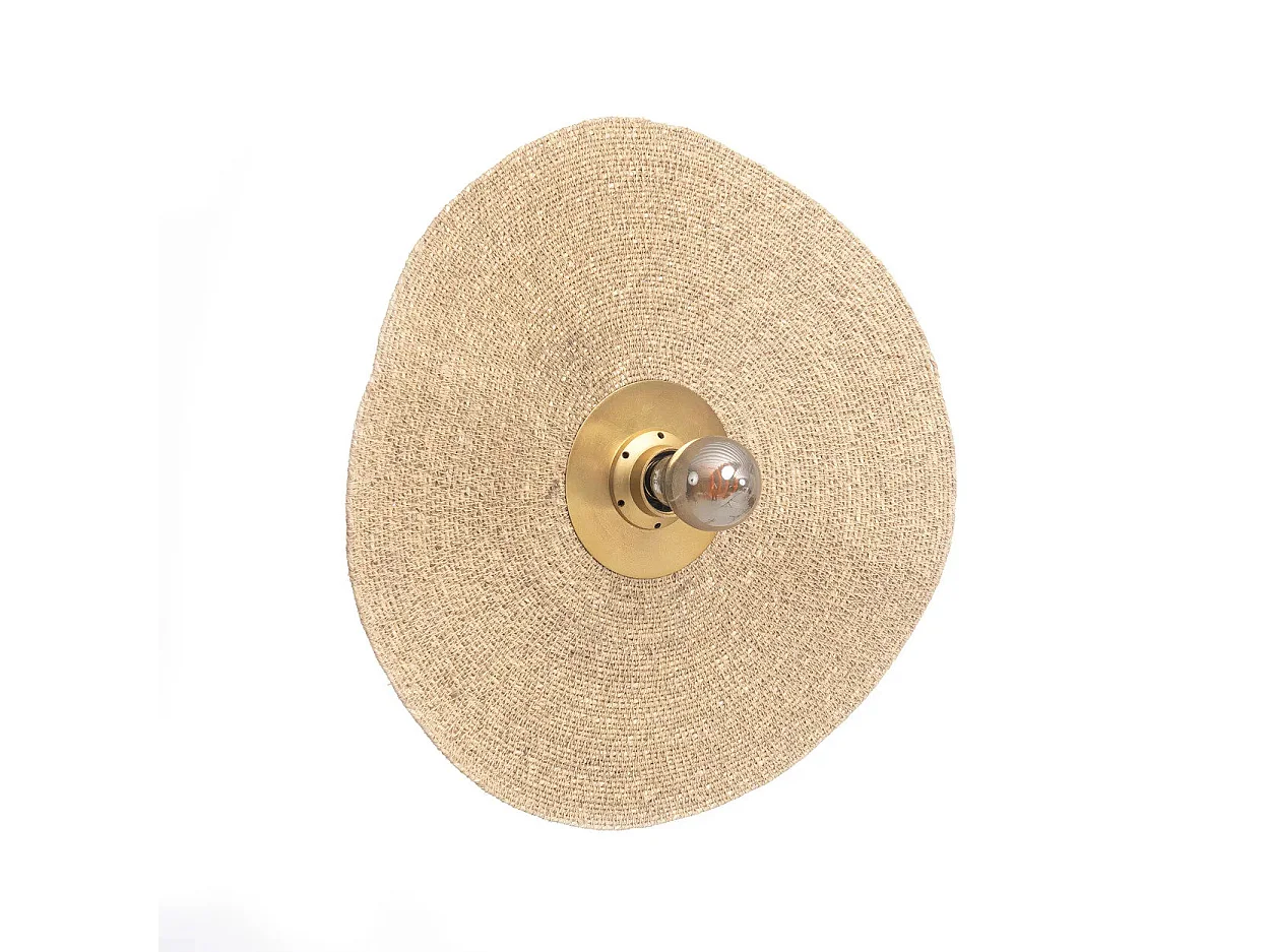 L'Applique Murale Let's Groove - Laiton Naturel - M