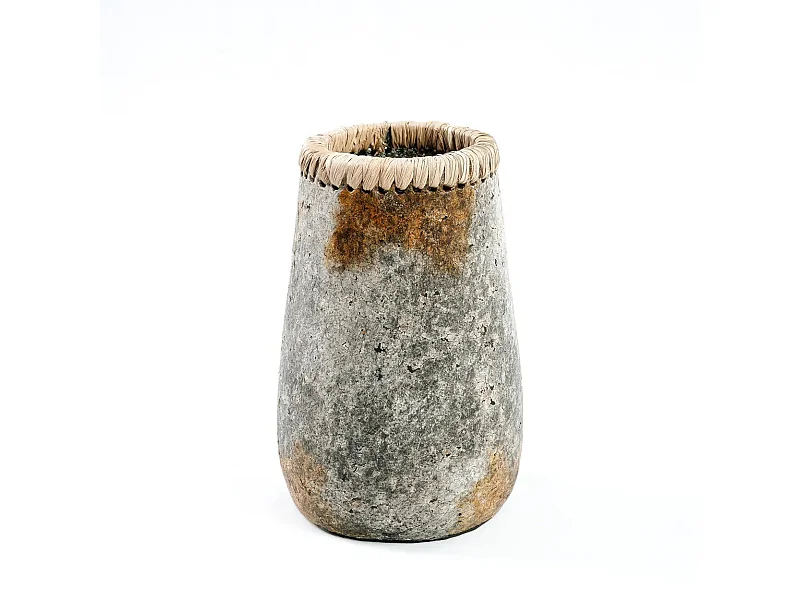 Le Vase Sneaky - Gris Antique - S