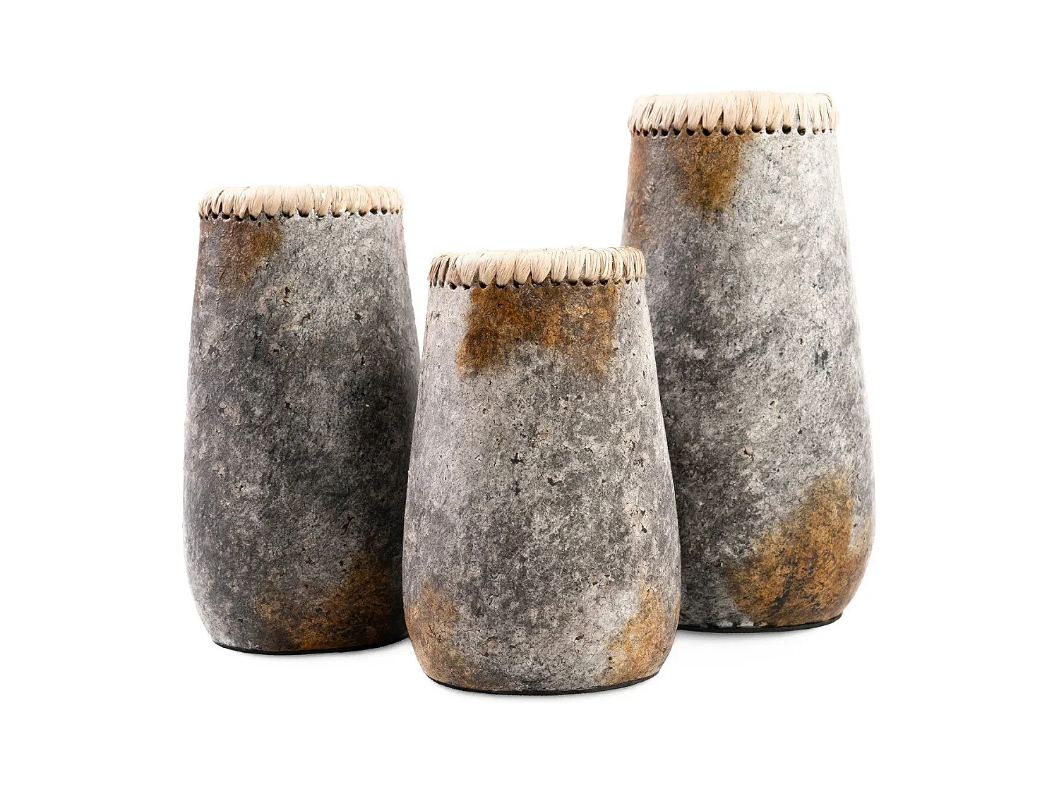 Die Sneaky Vase - Antikgrau - S