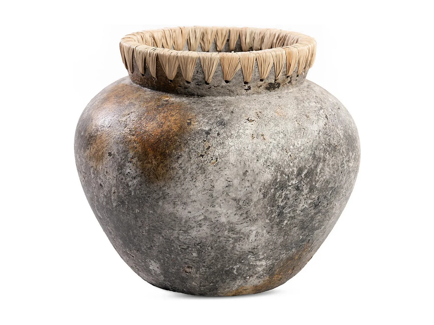 Die Styly Vase - Antik Grau - L