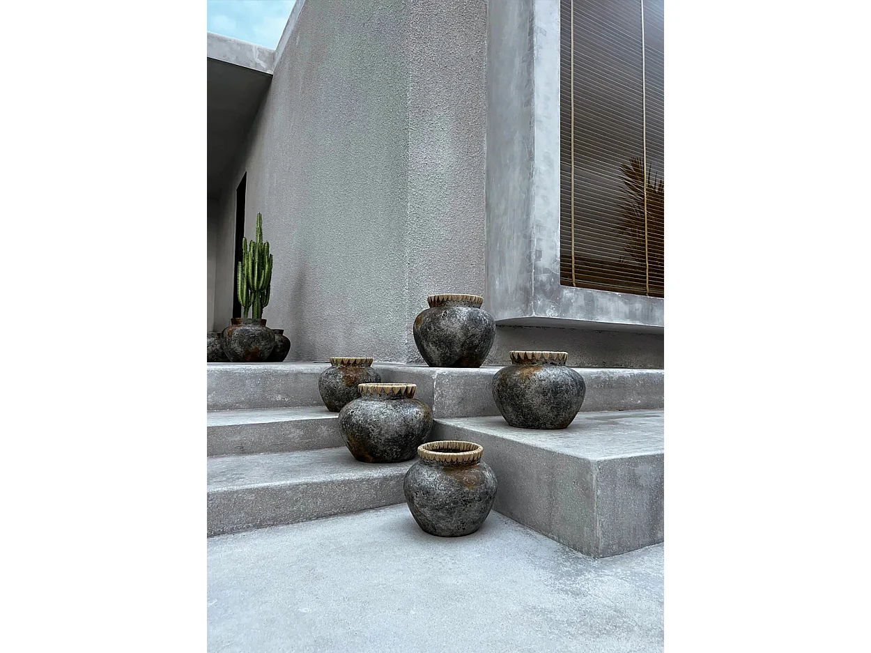 Le Vase Styly - Gris Antique - L