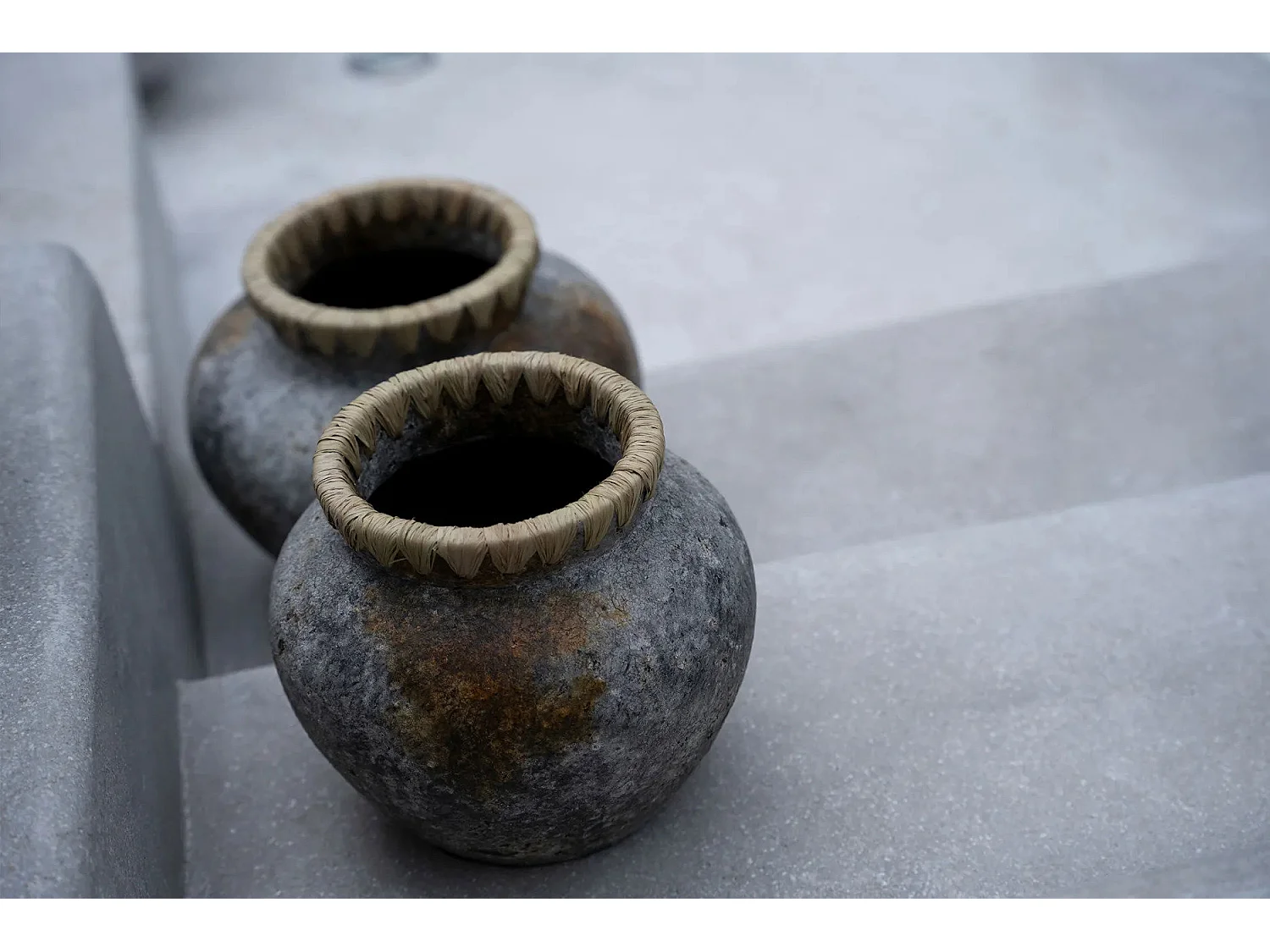 Le Vase Styly - Gris Antique - L