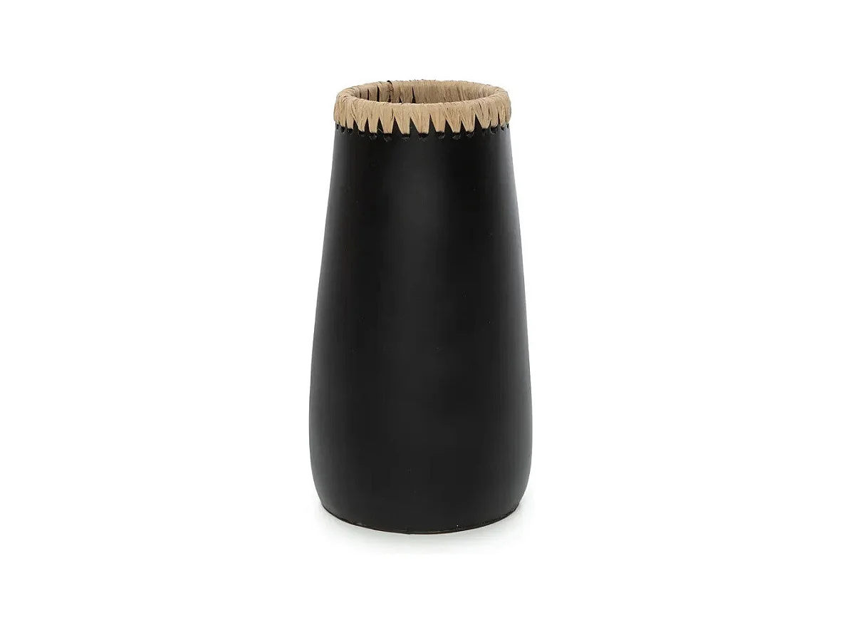 Le Vase Sneaky - Noir Naturel - M
