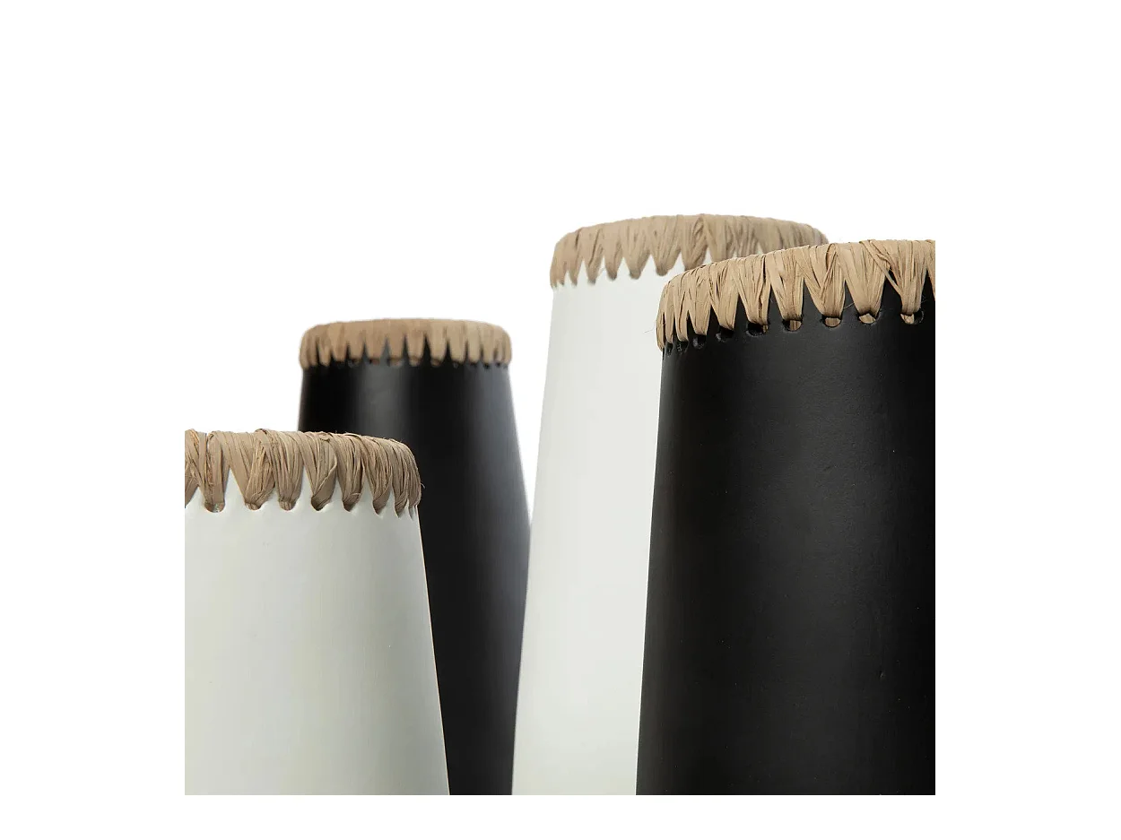 Le Vase Sneaky - Noir Naturel - M