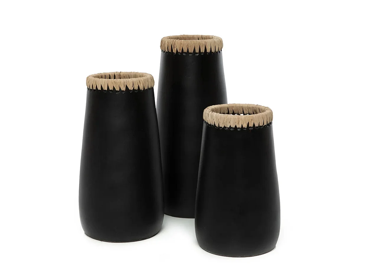 Il Vaso Sneaky - Nero Naturale - M