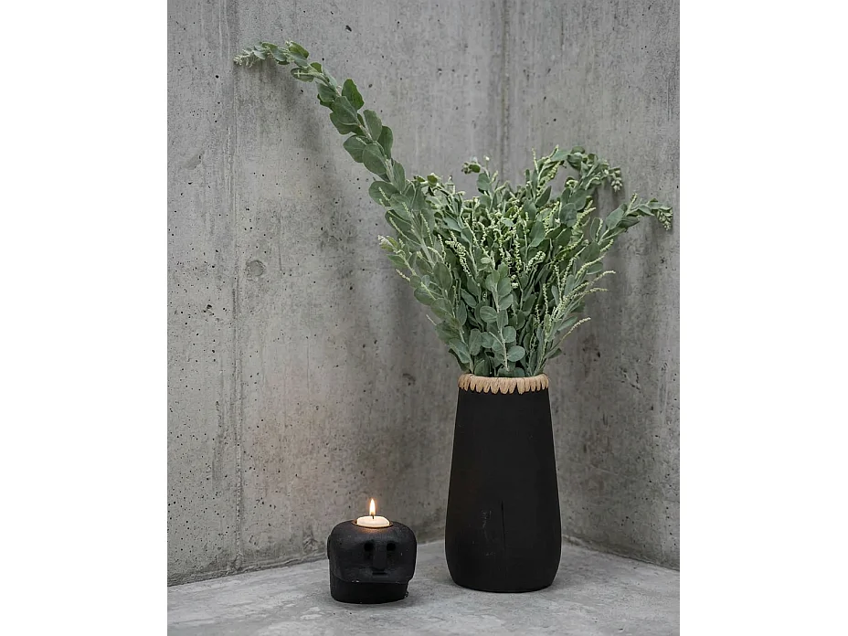 Il Vaso Sneaky - Nero Naturale - M