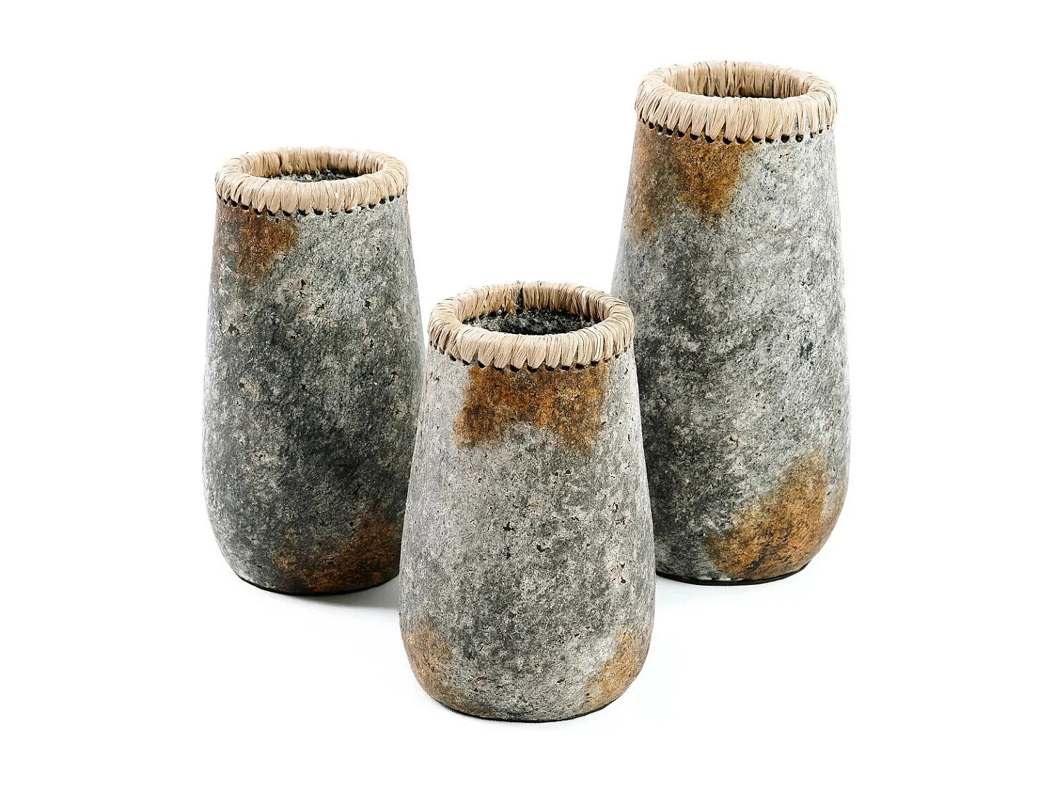 Die Sneaky Vase - Antik Grau - M