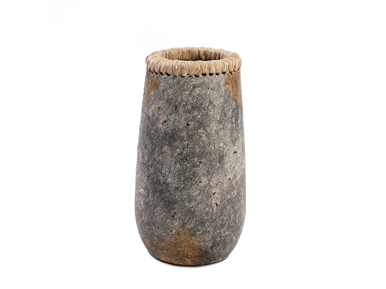 Die Sneaky Vase - Antik Grau - M