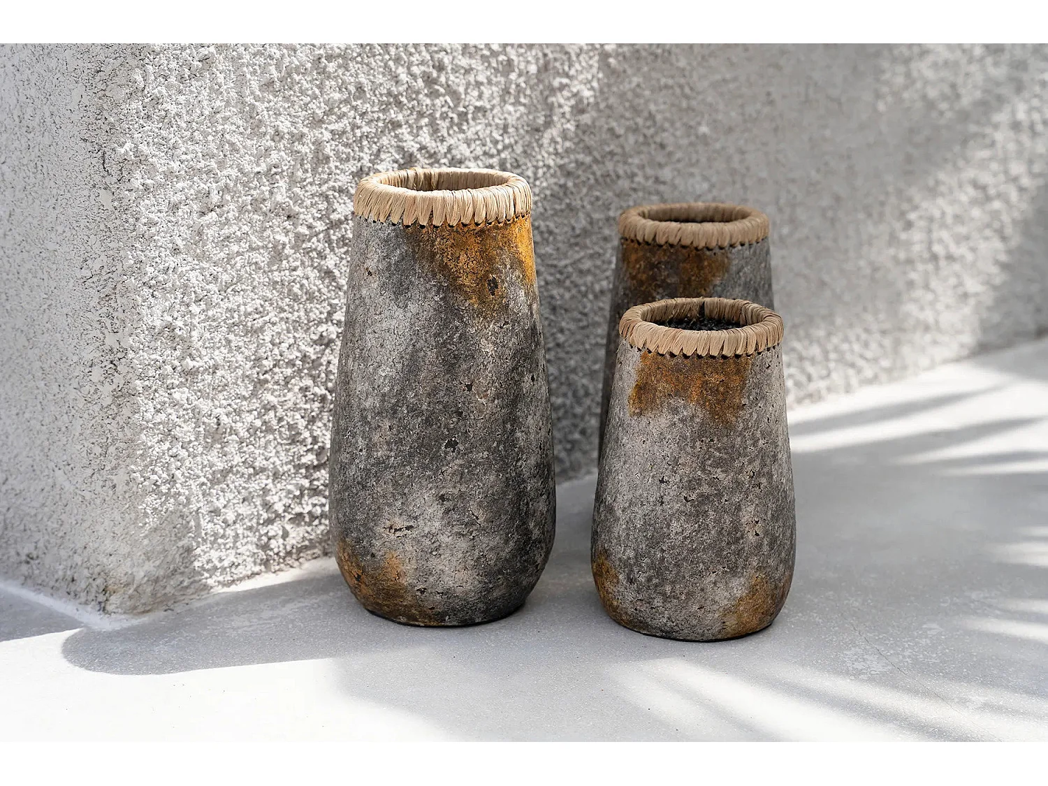 Die Sneaky Vase - Antik Grau - M