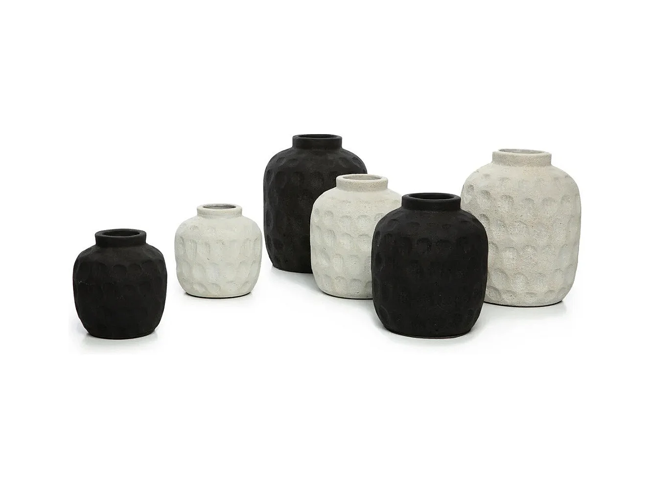 De Trendy Vaas - Zwart - S