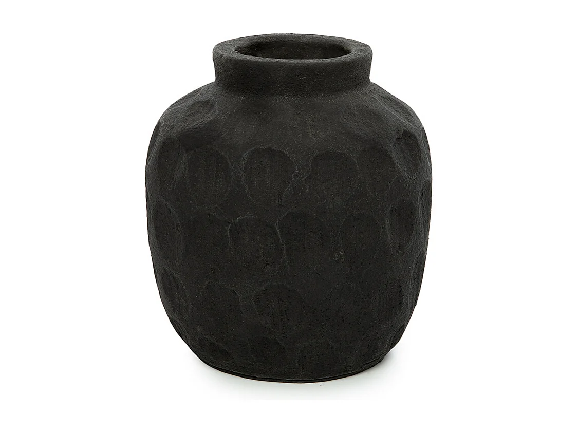 Die Trendy Vase - Schwarz - S