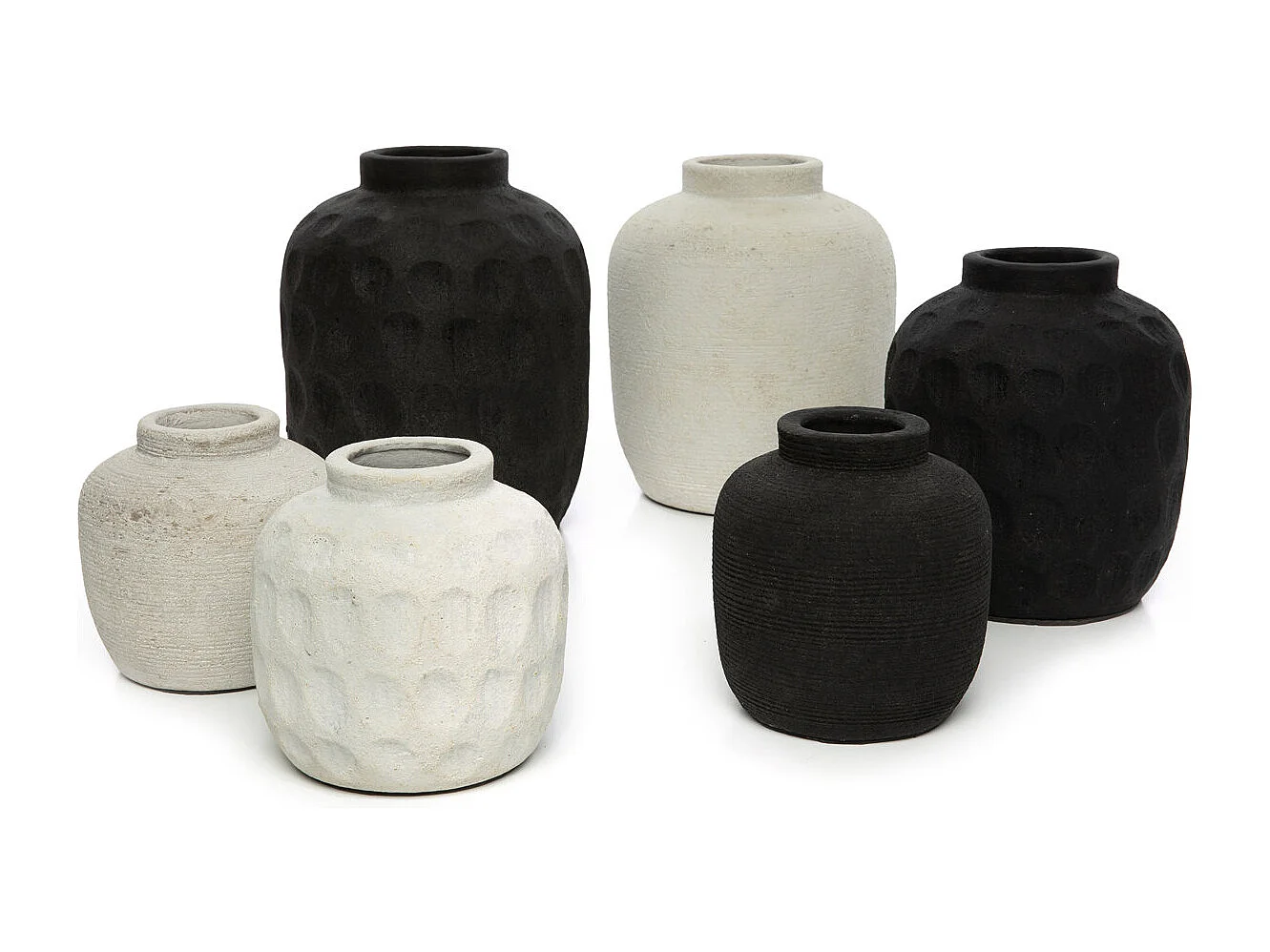 Le Vase Peaky - Noir - S