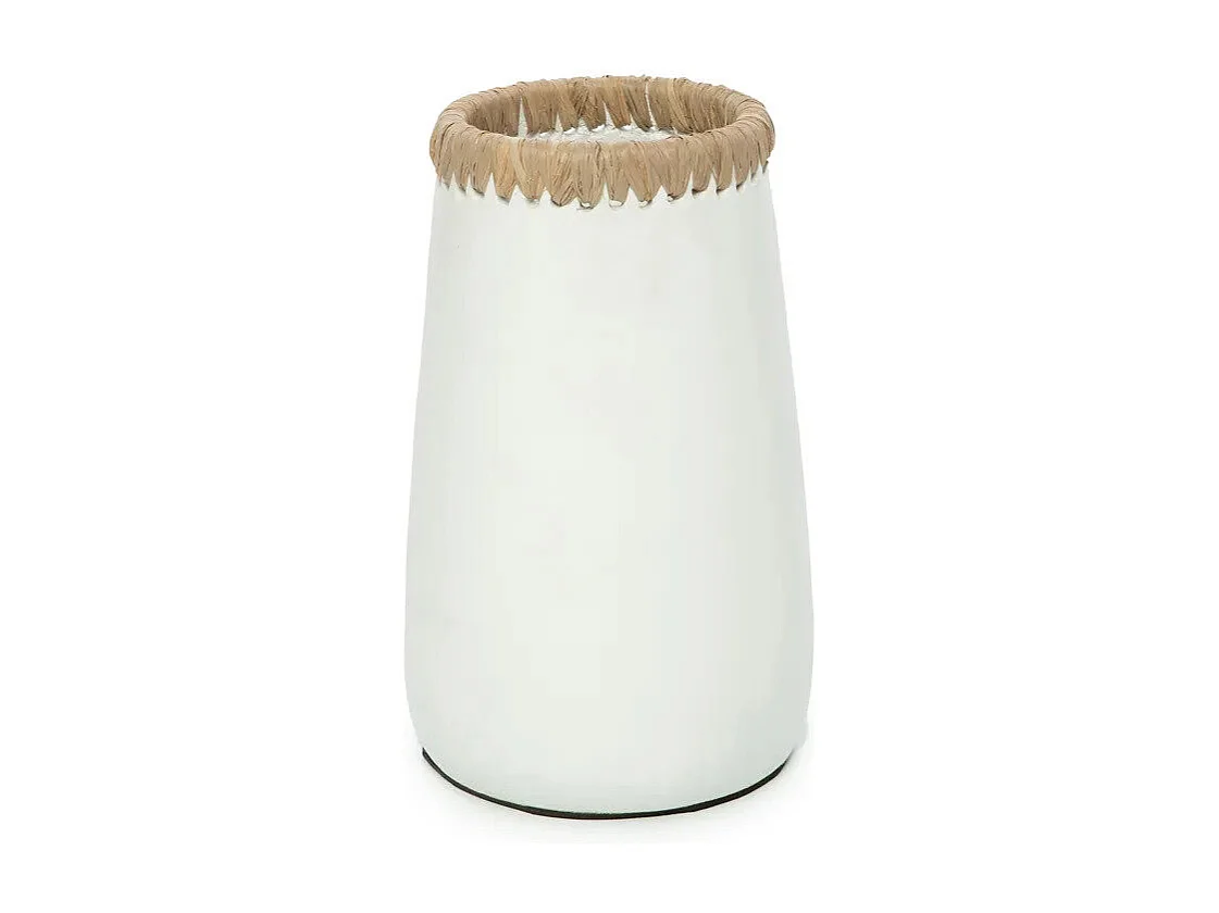 Le Vase Sneaky - Blanc Naturel - S