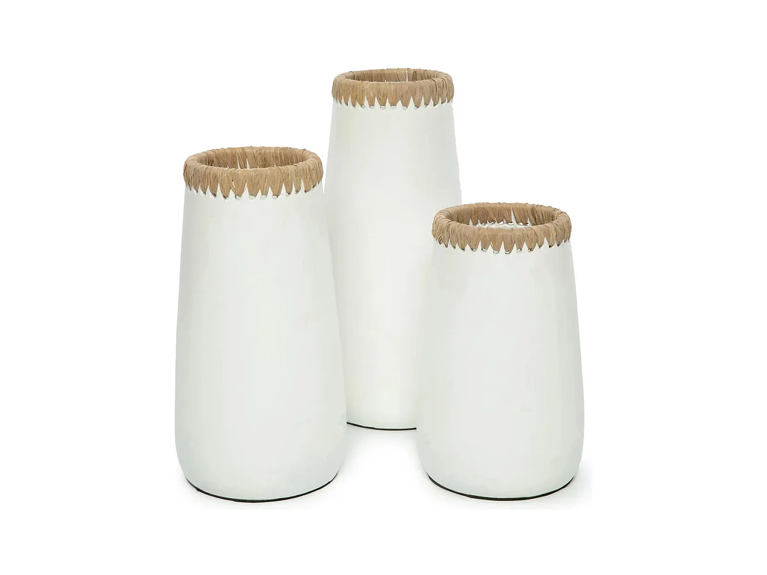 Die Sneaky Vase - Weiss Natur - L