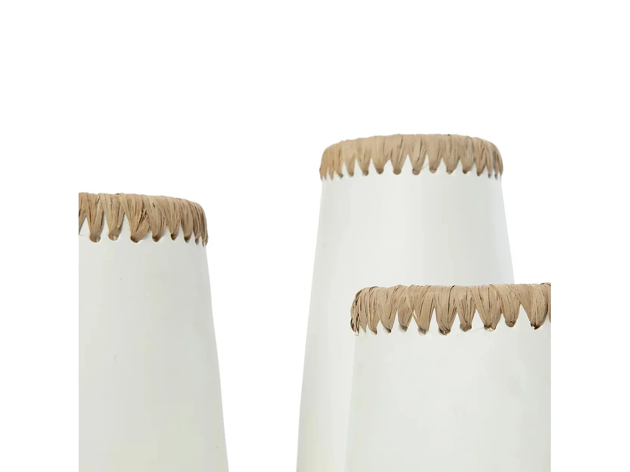 Le Vase Sneaky - Blanc Naturel - L