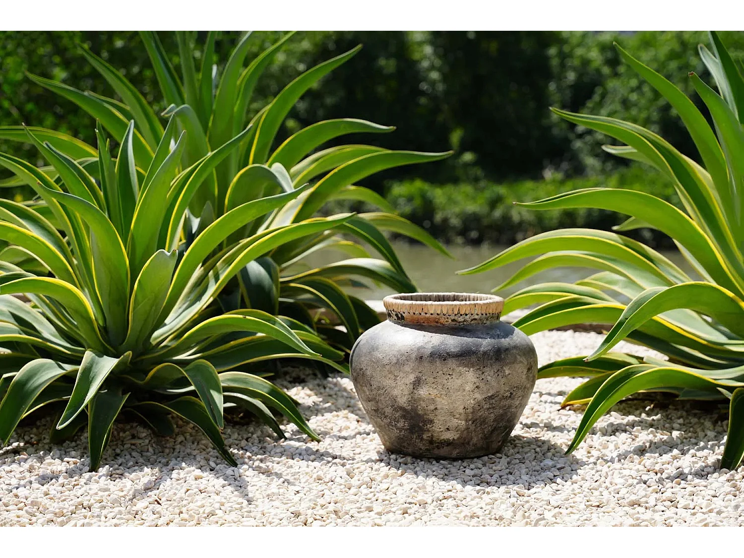 Le Vase Styly - Gris Antique - M